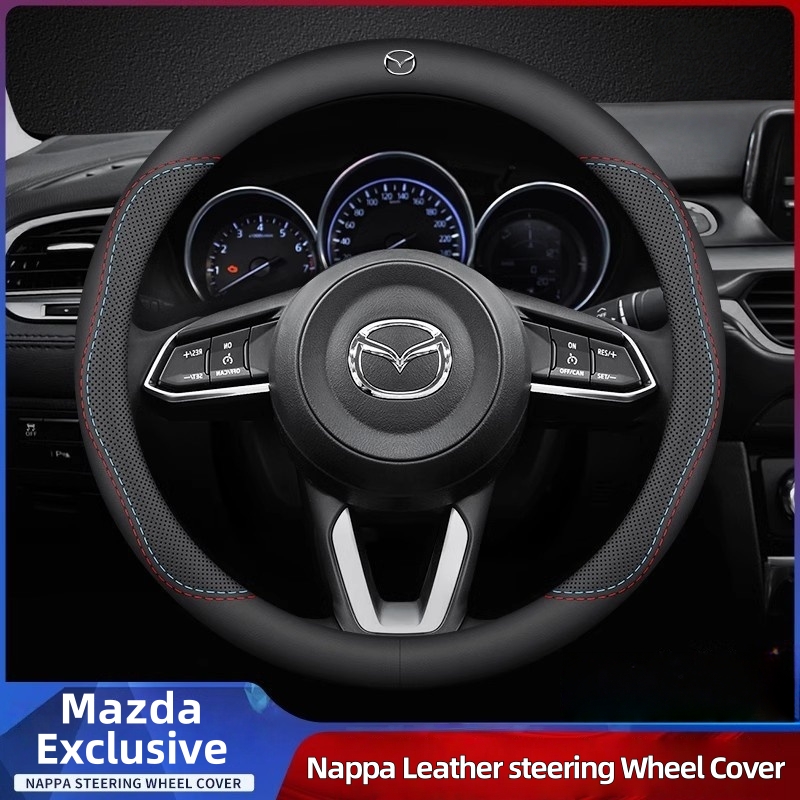 통기성 가죽 자동차 핸들 커버 미끄럼 방지 38cm 마 - Car Steering Wheel Cover Anti Slip Breathable 리뷰 및 가격