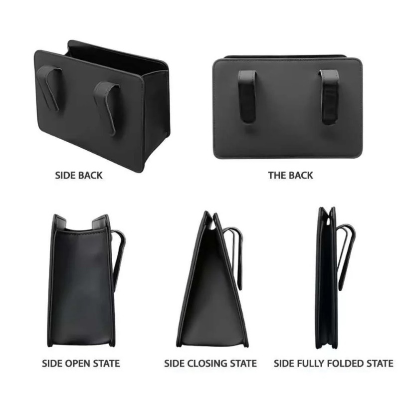 자동차 쓰레기통 도어 수납함, 접이식 시트 뒤 걸이 가 - Waterproof Car Trash Can With Lid 리뷰 및 가격