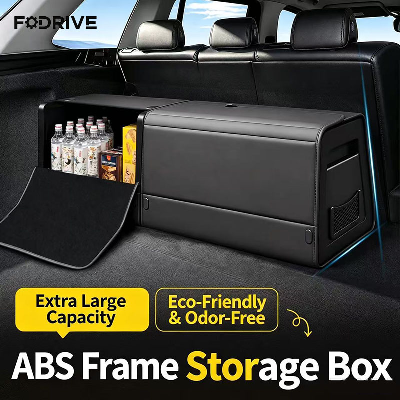 차량 트렁크 정리함 나파 가죽 대용량 접이식 수납 정리 - Car Trunk Organizer Foldable Storage Box 리뷰 및 가격