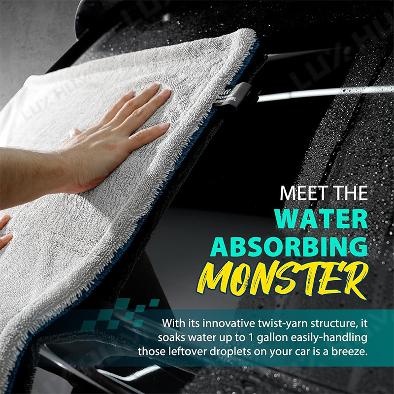 1400GSM 두꺼운 자동차 건조 타월 극세사 초흡수  - Microfiber Car Drying Towel Super Absorbent 리뷰 및 가격