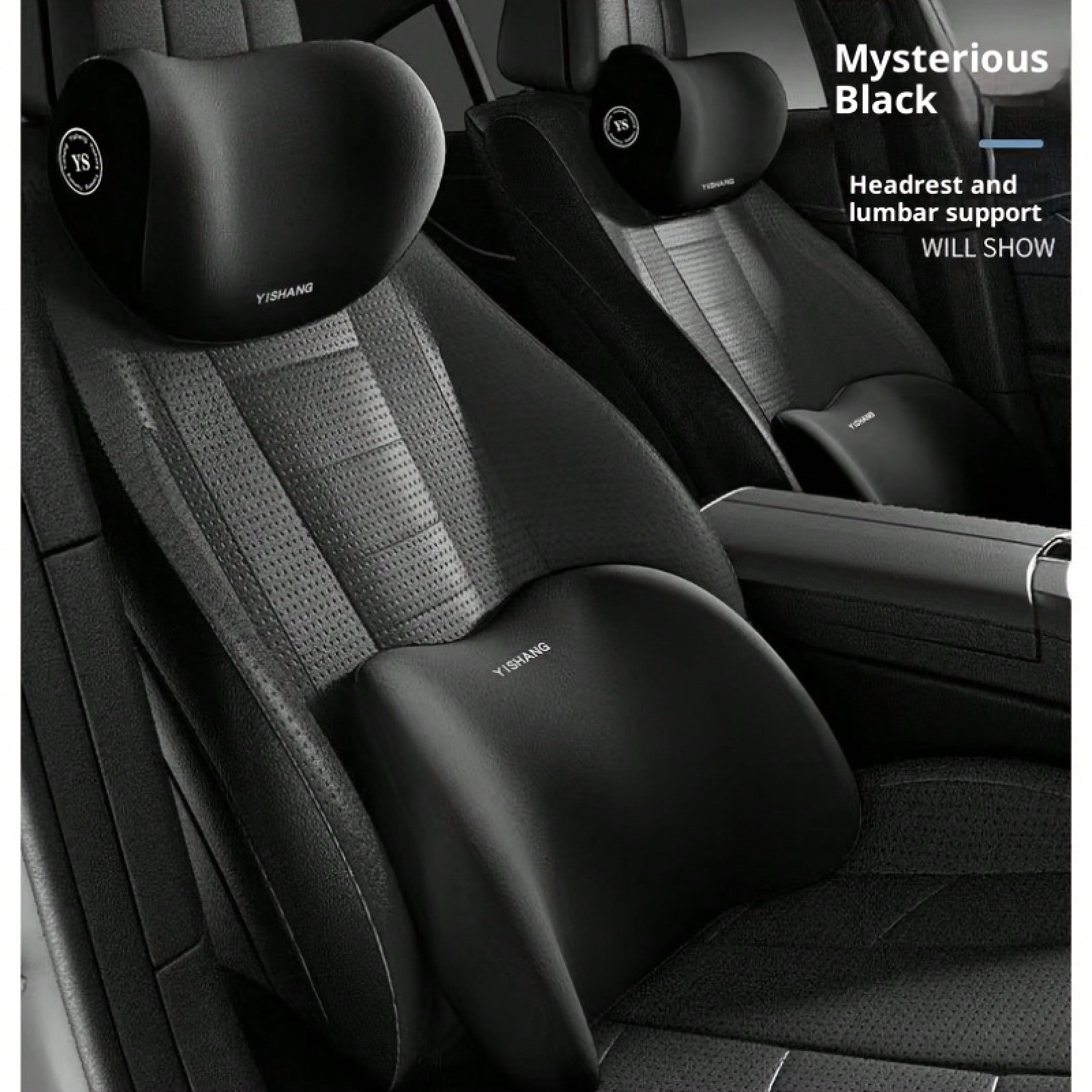 차량용 헤드레스트 및 요추 지지 쿠션, 인체공학적 디자 - Memory Foam Car Neck Pillow Lumbar Support 리뷰 및 가격